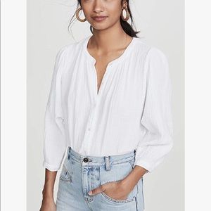 Xirena white Lark Top Sz Small